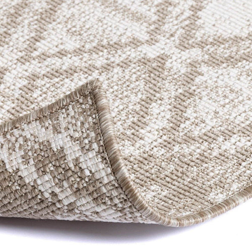 Eva Interior Buiten vloerkleed Frost - Bruin/grijs