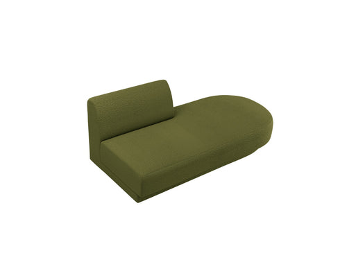 Micadoni - Module "Miley" 2 zitplaatsen, boucle donker olijfgroen - 90x158x70cm