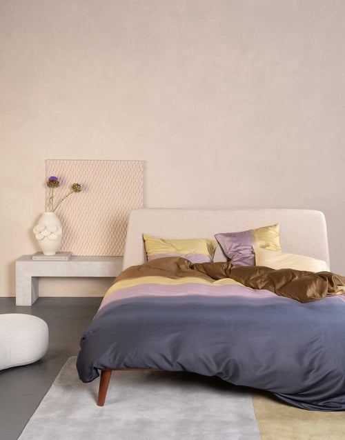 Essenza Seraphina dekbedovertrek - Lits-Jumeaux - 240x200/220 cm - Slate brown