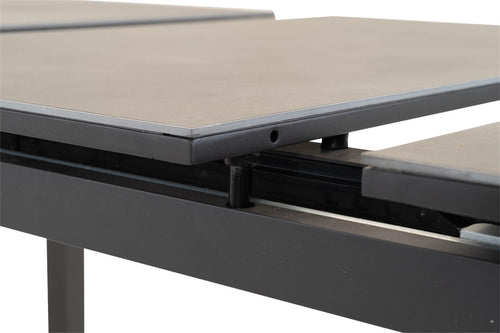 Lesli Living tuintafel Lagos - grijs - 180/240x100cm