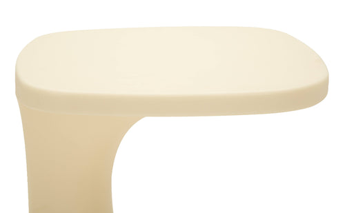 Mauro Ferretti bijzettafel - 42x42x52 cm - crème