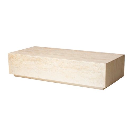 DÉJA Living Salontafel Ribe - Lichtbruin Composiet - 140x60x32cm