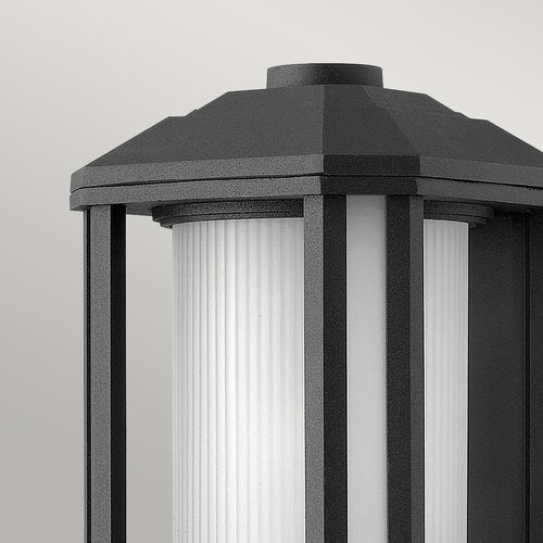 Castelle Hinkley Outdoor 1-lichts kleine wandlantaarn zwart IP44