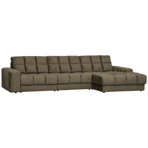 WOOOD chaise longue rechts Second Date - Structure Velvet - Bonsai - vtwonen shop