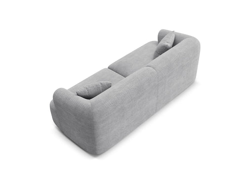 Cosmopolitan Design Modulaire bank Campi 3-zits, ribfluwelen geld - 90x220x70cm