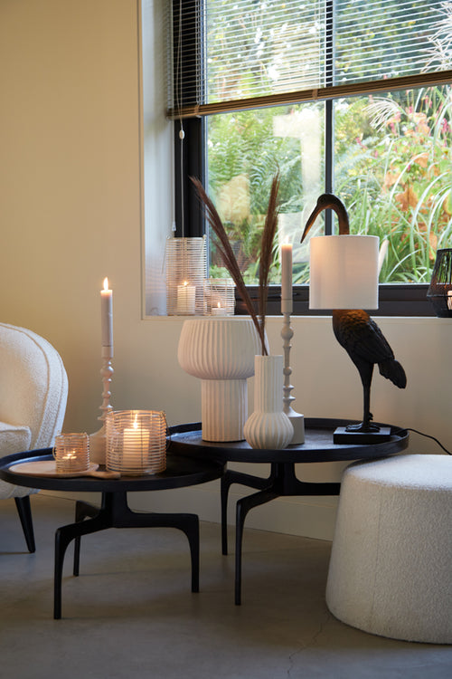 Light & Living kandelaar SHEVA - Ø10x34cm - grijs