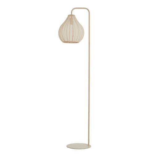 Light & Living vloerlamp Elati - bruin - Ø29cm