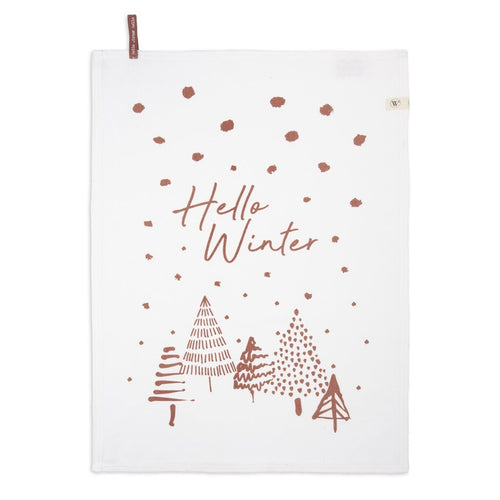 Walra - Keukenset Hello Winter - 3x 50x70 cm - Terra