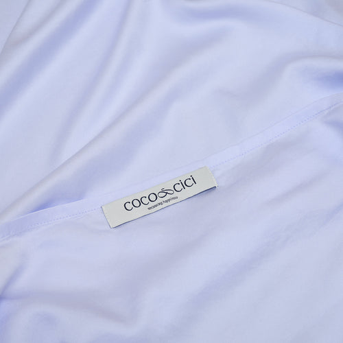 Coco & Cici - TENCEL Twill Kussensloop Lavendel Blauw - 1 kussensloop 50x60