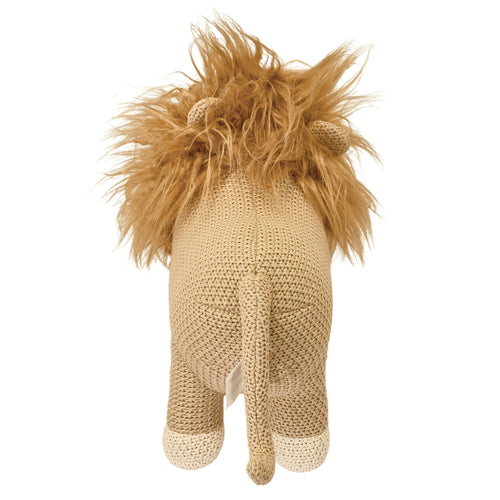Pintado & Lacado knuffeldier Leeuw - beige - 55 cm