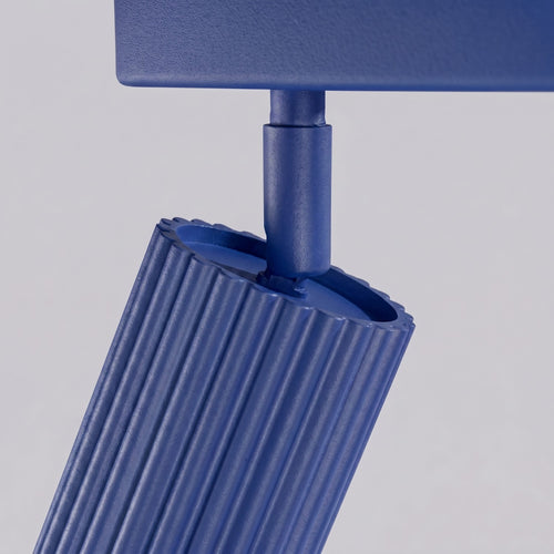 Sollux Lighting Plafondlamp KARBON 3L ultramarijn - 45x6,5x16,5cm