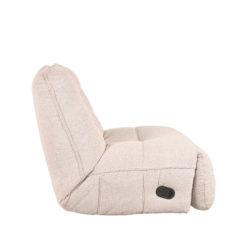 LABEL51 Fauteuil Take It Easy - Naturel Bouclé - Draaibaar - 84x104x94cm - vtwonen shop