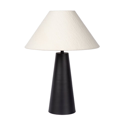 Atmooz tafellamp Delsin - zwart - Ø 36 x H 50 cm - E27