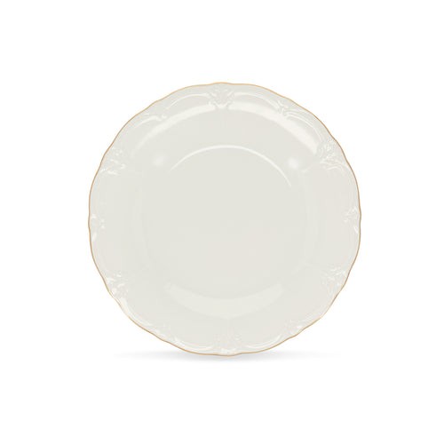 Bonbistro - Plat bord 27,5cm met gouden rand Retro - Set van 6