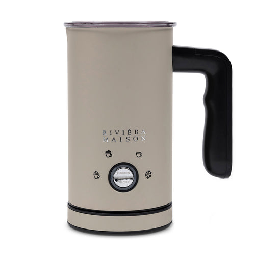 Rivièra Maison RM Classic Milk Frother - Roestvrij Staal - Flax - vtwonen shop