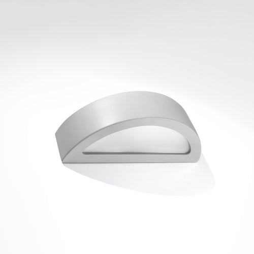Sollux Lighting Wandlamp keramiek ATENA grijs - 40,5x14,5x10cm