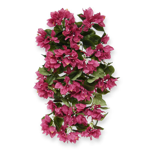 Maxifleur Bougainvillea Kunst Hangplant 60cm paars