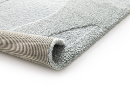 AFK Living vloerkleed Silencio - reliëfeffect - blauw - 200 x 290 cm