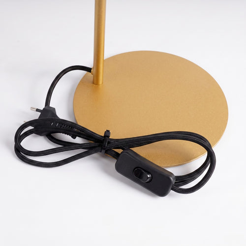 Sollux Lighting Tafellamp NOX goud - 18x18x35cm