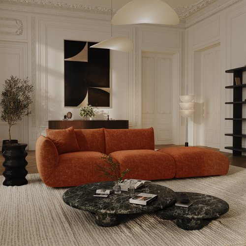 Sia Home - Modulaire bank NOOMA - chenillefluweel  302cm