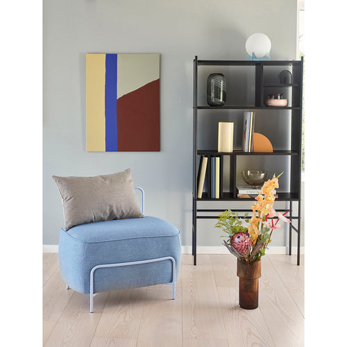 Hübsch vaas Swirl - glas - ø15xh28cm - vtwonen shop