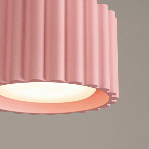 Sollux Lighting Plafondlamp AURA 1 roze Gx53 - 10x10x6cm