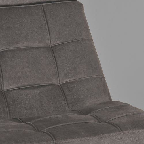 LABEL51 Fauteuil Alvar - Antraciet Stof - Draaibaar - vtwonen shop