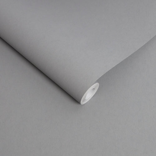 Graham & Brown Vliesbehang - Lagom Grey Plain - 10mx52cm - vtwonen shop