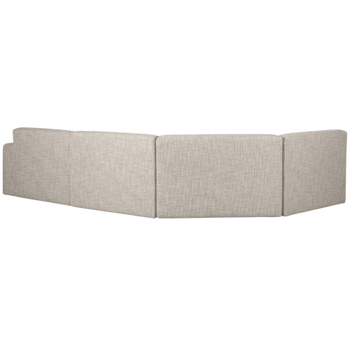 WOOOD u-bank Avelon - Polyester - Naturel Melange - 78x315x205 - vtwonen shop