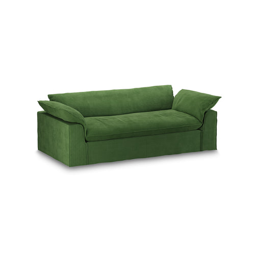 HKLIVING bank Nomad – royal velvet green – 244cm