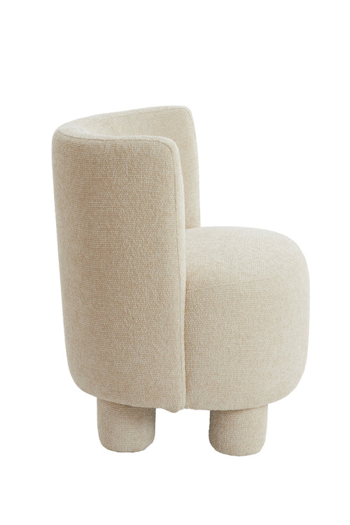 Light & Living stoel KAMOVA - Ø65x78cm - wit - vtwonen shop