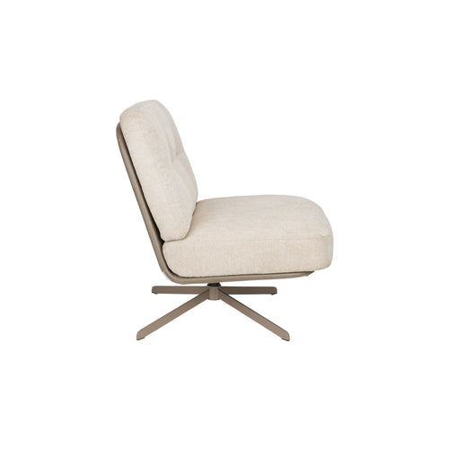 Zuiver Benjamin Loungestoel - Beige - vtwonen shop