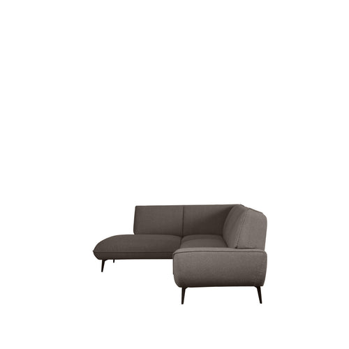 LABEL51 Hoekbank Pesaro Links - Bruin Bouclé - 247x203x82cm