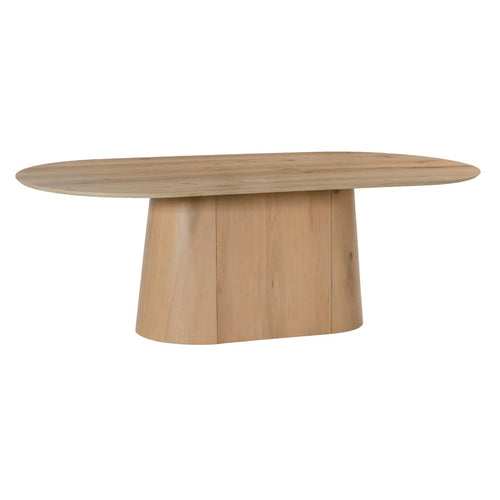 Livingfurn eetkamertafel Novero - bruin - 110x230x76