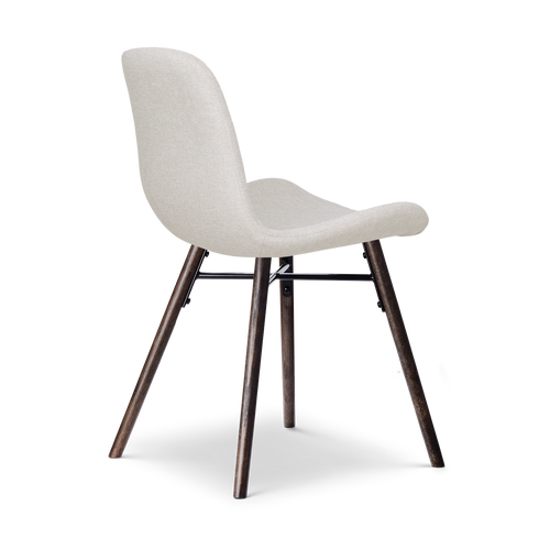 Nolon Nena-Fé Eetkamerstoelen Set van 2 - Beige - Walnoot - vtwonen shop