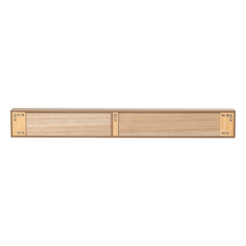 vtwonen Wandkast Show It - MDF - Naturel - 16x130x12