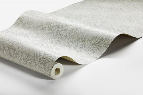 Borastapeter behang 3d golvende lijnen grijs - 53 cm x 10.05 m - 660302 - vtwonen shop