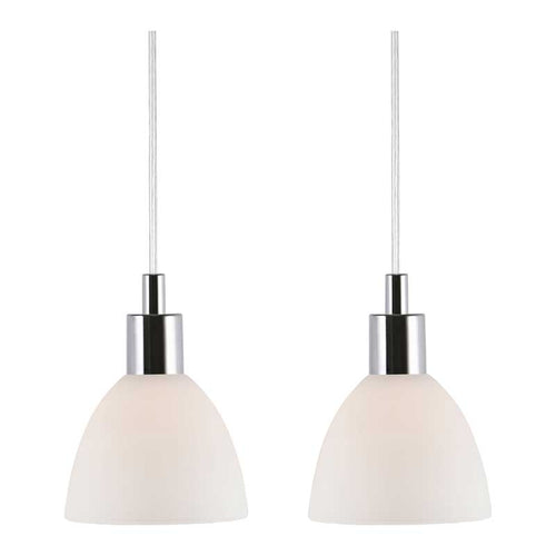 Nordlux Ray Hanglamp - 2-lichts E14 - Chroom