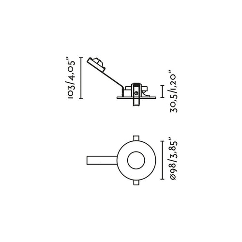 Faro Niva Niva Pinhole Inbouwspot Wit GU10