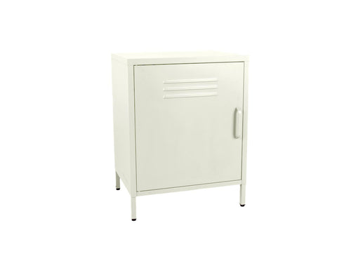 MaximaVida metalen lockerkastje Finn met wieltjes 52 x 40 x 67 cm ivoor - vtwonen shop