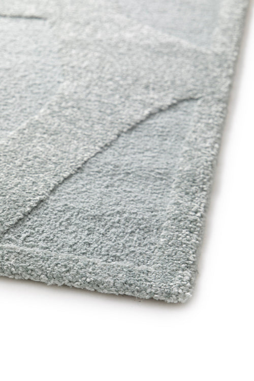 AFK Living vloerkleed Silencio - reliëfeffect - blauw - 200 x 290 cm