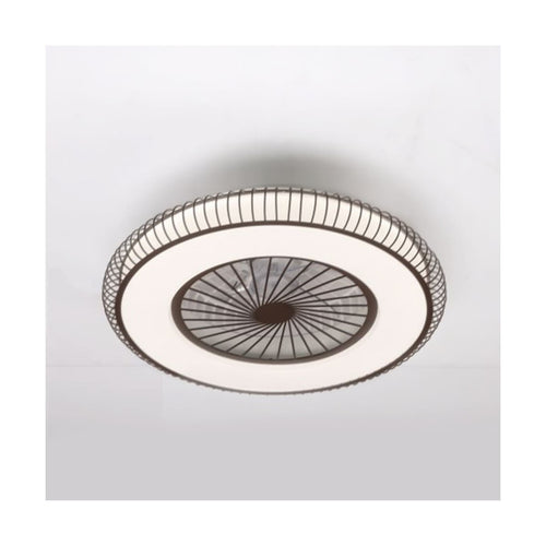 CristalRecord plafondventilator Mirabel - 1 lichts - 56  x 20   cm - brons wit