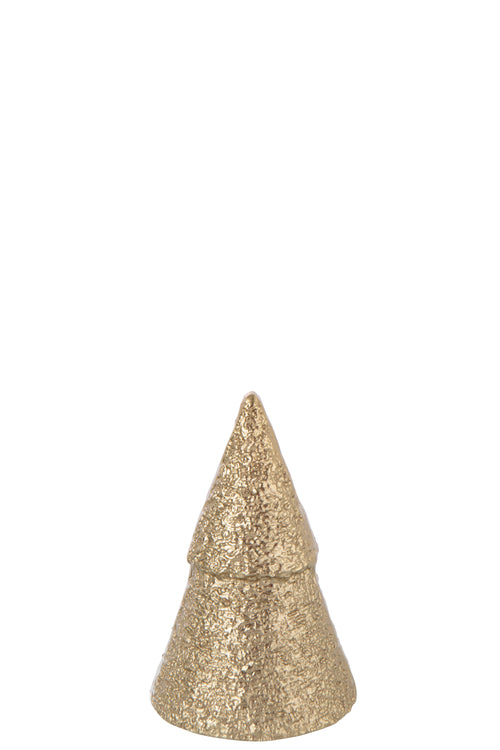 J-Line decoratie Kerstboom - aluminium - goud - large - vtwonen shop