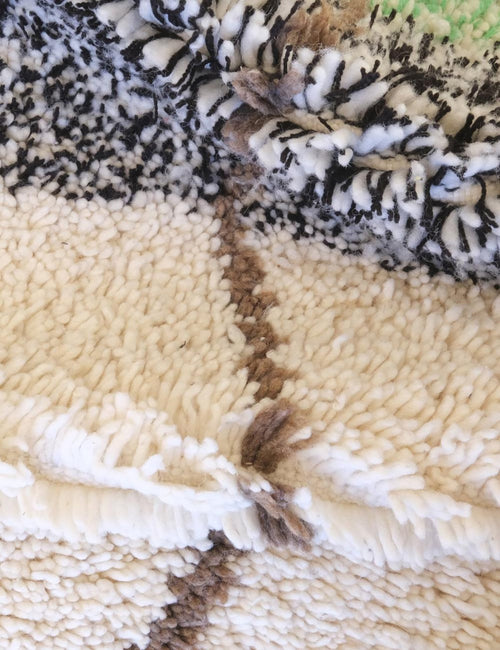 AFK Living vloerkleed Berber - handgemaakt - Wol - 106 x 147 cm - vtwonen shop