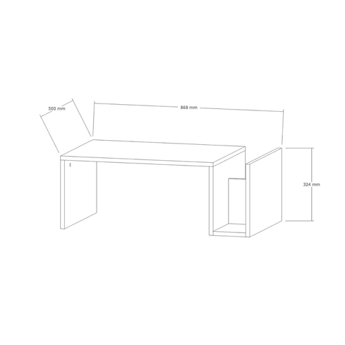 Salontafel L86,8 cm - MEMO