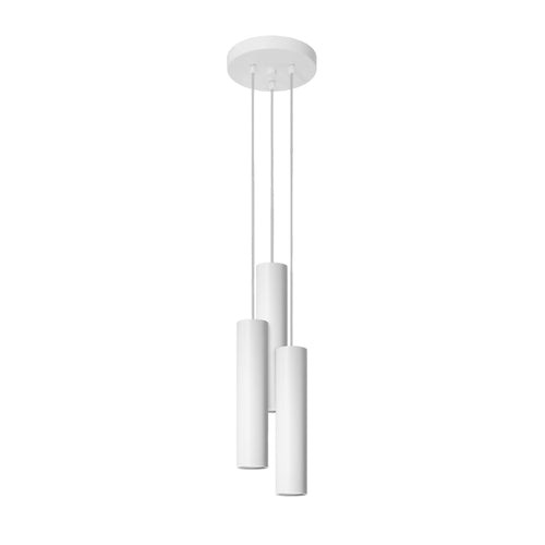 Sollux Lighting Hanglamp LAGOS 3P wit - 20x20x110cm