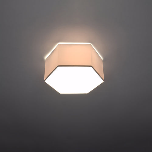 Sollux Lighting Plafondlamp SUNDE 13 wit - 30,5x26,5x13,5cm