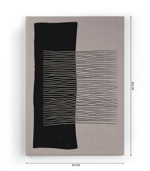 Canvas 60x40 Geometrisch Vierkant