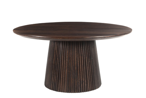 Livingfurn salontafel Salvator - 80cm - mangohout - bruin
