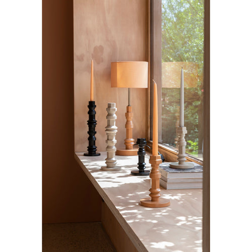 Zuiver Totem Kandelaar M Smooth Terra - vtwonen shop